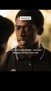 Snowfall Franklin Saint and Leon