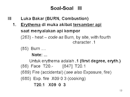 Contoh soal dan jawaban seleksi karyawan baru. Kkpmt Vi 4 Penyelesaian Soalsoal Icd10 Chapter Xix