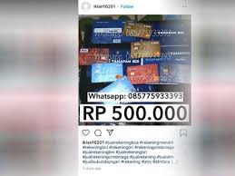 Letak no rekening bank sumut. Kacau Rekening Bank Dijual Di Tokopedia Sampai Shopee