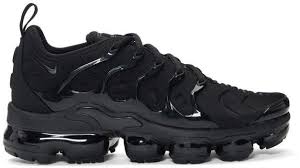 Air Vapormax Plus Black And Gold Pin On Sneakers