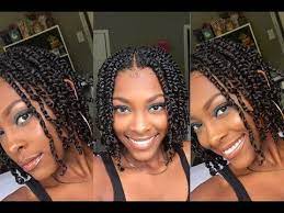 If You Thought Mini Twists Were Limited In Styles Allow These 7 Easy Mini Twist Styles To Show You Twist Hairstyles Natural Hair Twist Out Natural Hair Twists