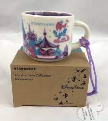 Disney Parks Starbucks Disneyland California You Are Here Mug Ornament New Disney Disney Starbucks Starbucks City Mugs Starbucks Mugs
