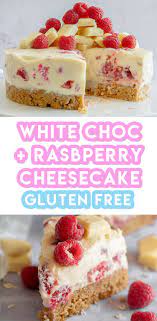 My Gluten Free White Chocolate And Raspberry Cheesecake Recipe No Bake Recipe Chocolate Cheesecake Recipes Raspberry Cheesecake Recipe Gluten Free Cheesecake
