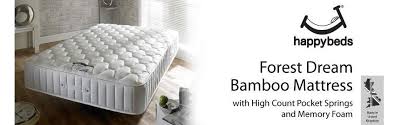 Happy Beds Forest Dream 3000 Pocket Sprung Memory Foam Mattress With Bamboo Yarn Fabric Super King Size 180 X 200 Cm White Uk In 2020 Foam Mattress Mattress Memory Foam Mattress