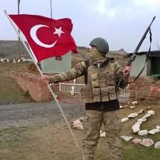 Bir Sevdamiz Var Sehadet Icin Askeri Bayrak Turkler