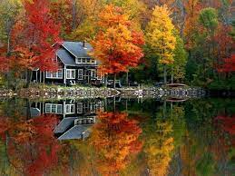 It's impossible not to fall in love with edinburgh in autumn. Fall Scene At Lake House Autumn Scenery Autumn Lake Scenery