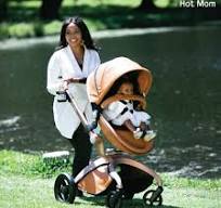 bag hot mom buggy 📱 HotMom Stroller Cocoon White Stroller with Carry Cot  Reversable