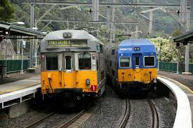 Sydney Trains L Set S Set V Set Right Train New South Wales Australia