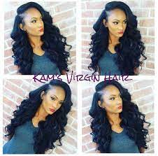 Deep Side Part Sew In Front Lace Wigs Human Hair Weave Hairstyles Human Hair Wigs