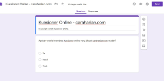 Maybe you would like to learn more about one of these? Cara Membuat Kuesioner Online Selain Google Form