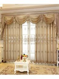 This Faux Silk Valance Curtain Set Includes Two Panels Of Curtains Two Panels Of Sheers And O Curtains Living Room Window Curtains Living Room Luxury Curtains