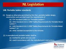 An oil treatment also helps to rustproof the metal parts of a wood ladder. Ladder Safety Training Ppt Download