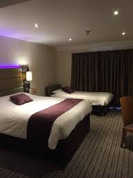 The premier inn kings cross is a popular modern hotel which is basically adjacent to kings cross station which in turn is connected to st pancras international terminus (eurostar from france) (just a 3 minute walk ). Refurbished Family Room Picture Of Premier Inn London King S Cross Hotel Tripadvisor