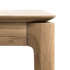 The rectangular table is 140x120 cm but with 4 extensions it goes to 190x120 cm, 240x120 cm 2012 г. Ethnicraft Extensible Table Bok 140 220 X 90 X 76 Cm Natural Oak Myareadesign It