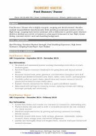 busser resume samples qwikresume