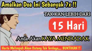 Buktikan Amalan Doa Cepat Kaya Mendadak Terbukti Tak Lebih Dari 2 Jumat Anda Akan Terkejut Youtube