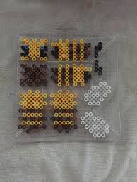 Minecraft Bee Perler Bead In 2020 Pearl Beads Pattern Diy Perler Beads Perler Bead Templates