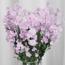 Create pretty artificial flower features that combine gypsophila we know you will love our selection of baby breath artificial flowers because of their real touch quality and affordability. 20 Tall 24 Bushes Baby Breath Silk Filler Flowers For Wedding Centerpieces Sale Wedding Supplies Wedding Flowers Petals Garlands