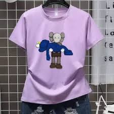 Kaws Uniqlo T Shirt Plus Size T Shirts Letter Printed Fashion Summer