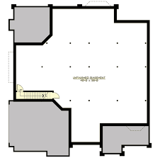 The secondary bedrooms and a recreation room will be built into the basement floor program even though the master suite and living spaces are upstairs. Rambler With Unfinished Basement 23497jd Architectural Designs House Plans