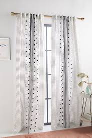 Black And White Geometric Curtains Uk Tasselled Pendana Curtain Anthropologie Uk In 2020 Living Room Decor Curtains Curtains Living Room Home