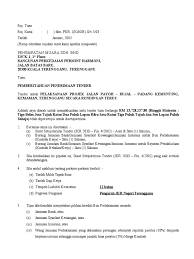 Kuasa bagi menandatangani surat setuju terima adalah sama dengan kuasa untuk menandatangani kontrak bagi pihak kerajaan. Sample Surat Setujuterima Tender