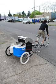 Bbq Bike Dog Trailer Bicycle Bike Food