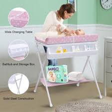 Ideally you will place the bathtub low to the ground and. This Is Our New And High Quality Baby Bathing Table Which Could Also Be Used As Changing Table This Standard Ba Baby Bath Diaper Station Nursery Organization
