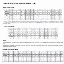 Timeless Shoe Conversion Chart Women To Kids Shoe Size