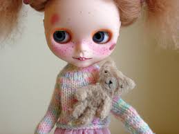 Descarga Instantánea Patrón Mini Oso Para Blythe