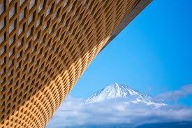Mount fuji is one of japan's most famous sights, and everyone wants to catch a glimpse of it. Mount Fuji World Heritage Center Shizuoka Architect Shigeru Ban Inexhibit