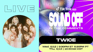 Did you know that tik tok has a new feature for live streaming. Twice On Twitter Hi Once Watch Our First Tiktok Soundoff Live Stream This Wed At 9 30pm Et 6 30pm Pt Kst Thurs 5 13 10 30am Https T Co Xhwvl8cvjy Twicetiktoksoundoff Tiktok Us Tiktokkr Https T Co 30zujjmdd8