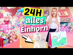 Wir Mussen Alles Mit Einhorn Kaufen 24 Stunden Viktoriasarina Youtube Niedliche Hintergrunde Lippenstift Selber Machen Victoria Und Sarina