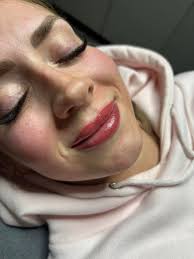 I want a Pinky natural nude 🤩 Dusty Rose, Pink Opal and a drop of Old  Castle to create the perfect shade. After years of filler the natural  border was lost especially