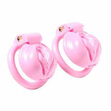Amazon.com: 3D Printed Lightweight Pink Cage Small Male Chastity Devices  Lock 4 Rings (L) : Health & Household