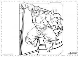 Dibujos De Hulk Para Colorear