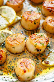 Lemon Garlic Butter Scallops Cafedelites Com 2 Tablespoons Olive Oil 1 1 4 Pounds 600 Grams Scallops 3 Tablespoon Scallop Recipes How To Cook Scallops Food