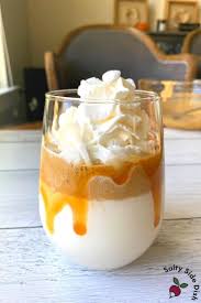 Fill a glass with ice, then fill the glass halfway with almond or coconut milk. 5 Min Tiktok Whipped Coffee Recipe Dalgona Coffee Easy Side Dish Recipes