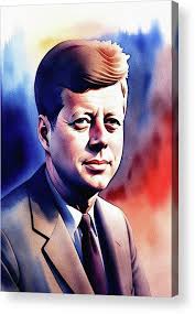 John F. Kennedy, President #3 Acrylic Print