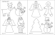 Coloring Christmas Cut Outs