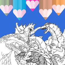 They are vaguely reptiloid and upright creatures. Updated Download Monster Godzilla Coloring Book Android App 2021