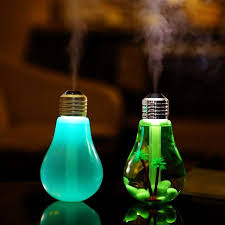 Light Bulb Air Humidifier Led Night Light Bulb Aroma Diffuser Night Light Bulbs