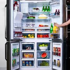 Dacor Dtf364siws 36 Inch 4 Door French Door Refrigerator With 23 3 Cu Ft Capacity In Stainless S Dacor French Door Refrigerator Interior Design Kitchen Small