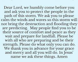 Prayer For Protection During Hurricane N Storms Prayer For Work Prayer For Protection Inspirational Prayers
