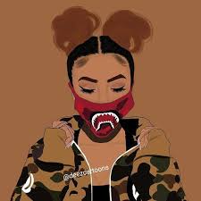 Image Result For Snapchat Filter Cartoon Black Girl Art Black Girl Cartoon Black Girl Magic Art
