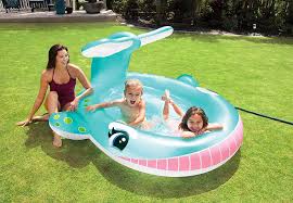The best paddling pools can make a hot summer's day feel like the best holiday getaway. Whale Spray Paddling Pool Childrens Pool Kids Fun Pool