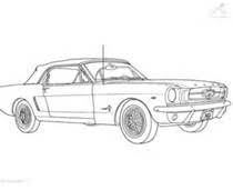 You could make a game out of this coloring page where after coloring he can try to find out as many facts about the car as possible. 45 Mustang Coloring Pages Ideas Coloring Pages Mustang Cars Coloring Pages