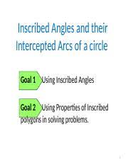 Quadrilateral just means four sides ( quad means four, lateral means side). Im2 19 2 Angles In Inscribed Quadrilaterals Ppt 19 2 U2013 Angles In Inscribed Quadrilaterals Essential Question What Can You Conclude About The Angles Course Hero