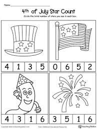 Our 4th of july worksheets are simple, bright and themed to get your preschooler in the mood for 4th of july! Pin On Numbers Counting