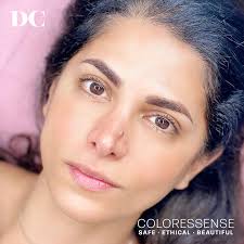 of skin and blend with their hair colour. Skin tone